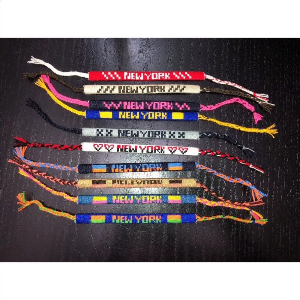 New York bracelets 10 pcs (new handmade)